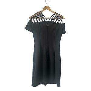 Guess Los Angeles Black Sheath mini dress size 4